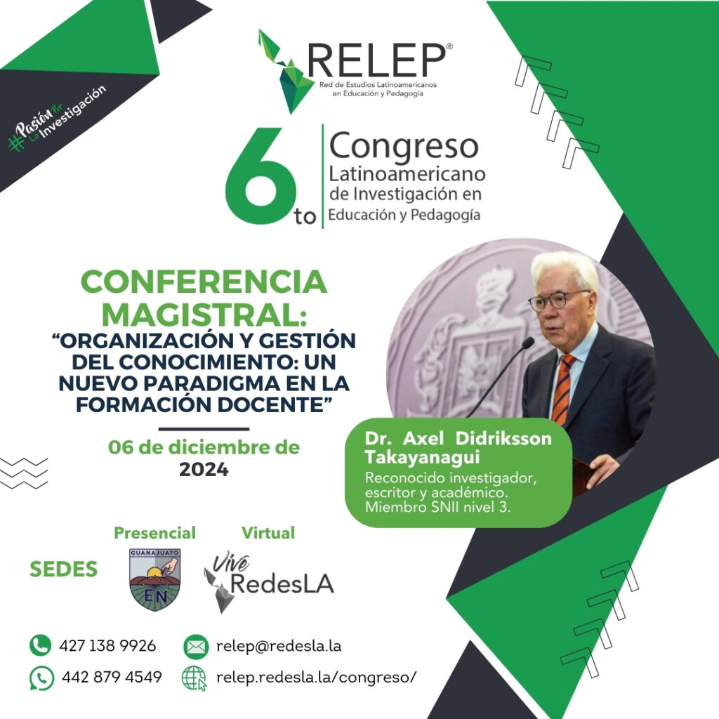 1. Conferencista Dr. Axel Didriksson RELEP.relep.redesla.la