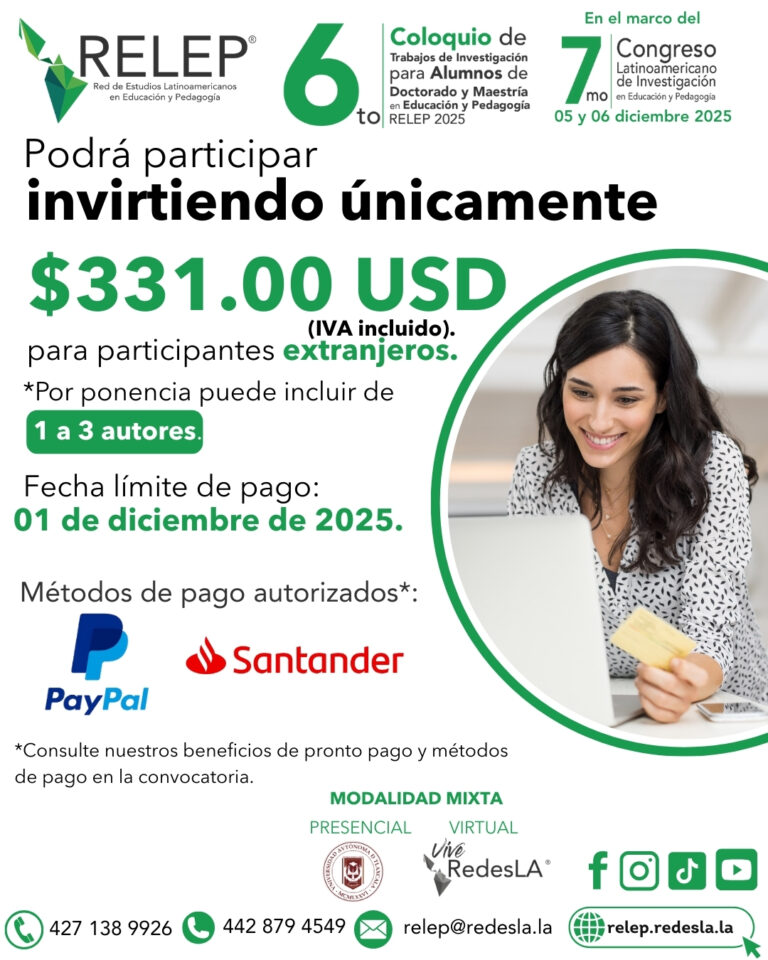 INVERSIÓN USD COLOQUIO relep.redesla.la