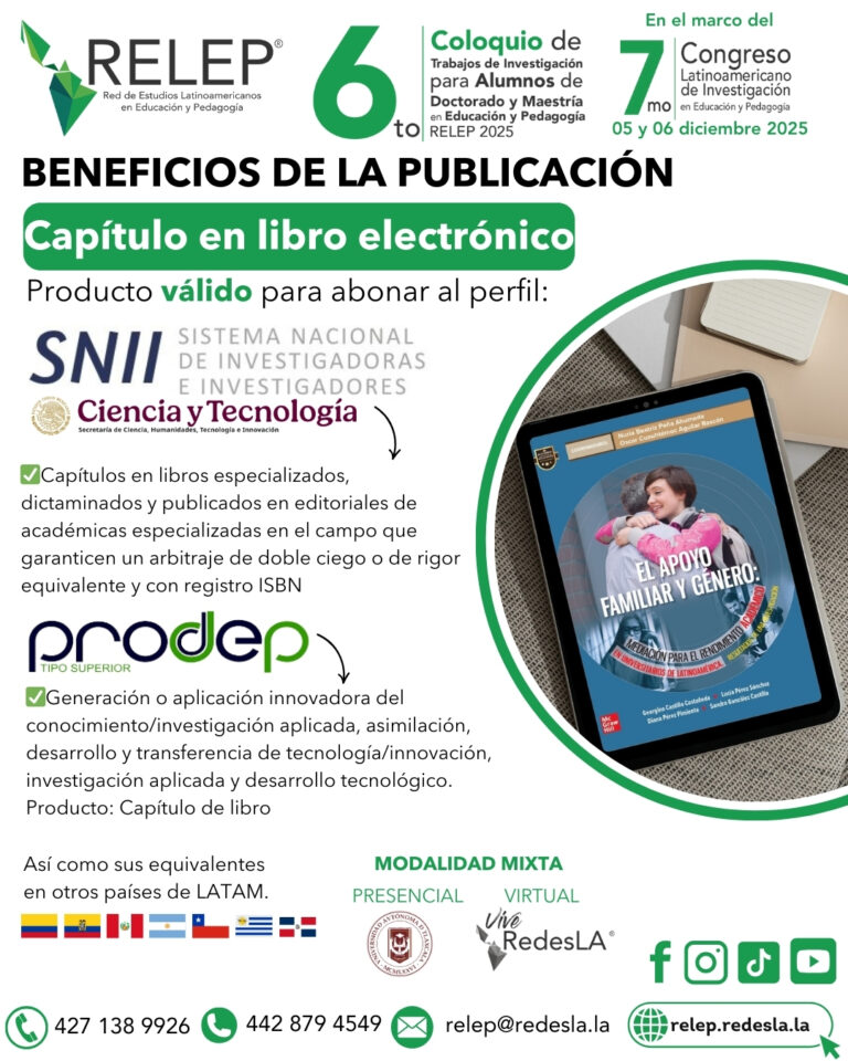 PUBLICACIÓN LIBRO ELECTRÓNICA - 6TO COLOQUIO RELEP 2025 relep.redesl.la